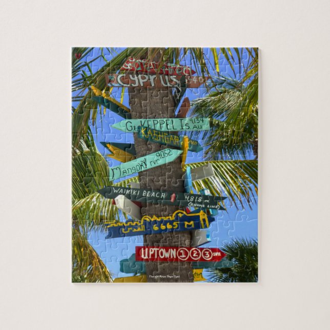 Puzzle Symboles Florida Keys (Vertical)