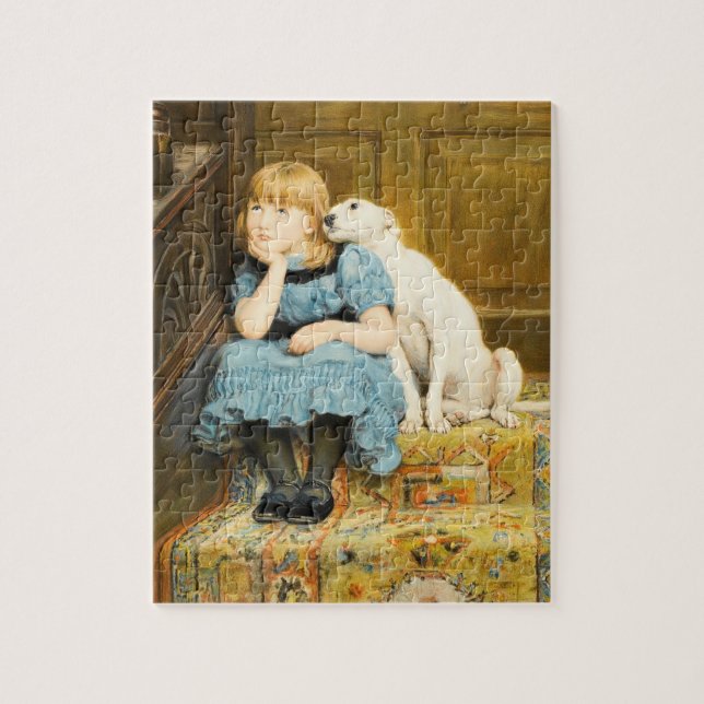 Puzzle Sympathie de Briton Riviere (Vertical)