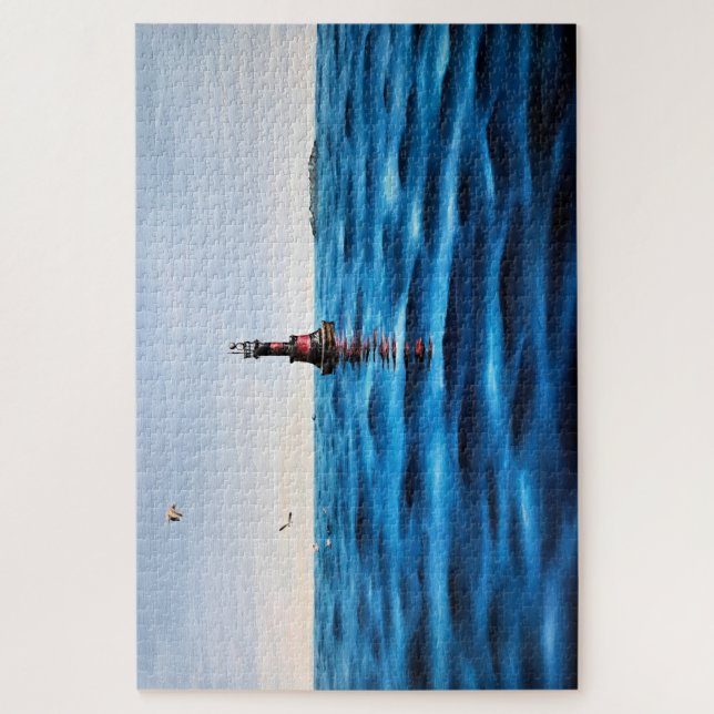 Puzzle Symphon magique maritime des vagues de la mer Adri (Vertical)