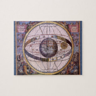 Puzzle Système solaire ptolémaïque antique, Andreas Cella
