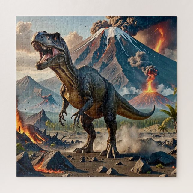 Puzzle T-Rex (Vertical)