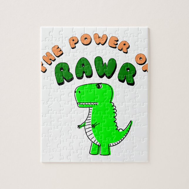 Puzzle T-Rex La Puissance De La Révolution (Vertical)