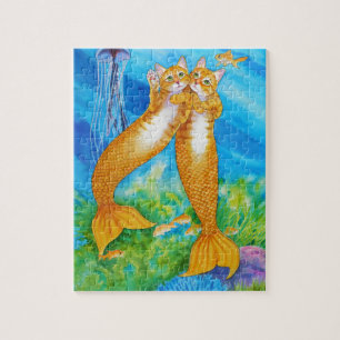 Puzzle Tabby MerCats