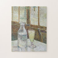 Table de café de Vincent Van Gogh avec Absinthe