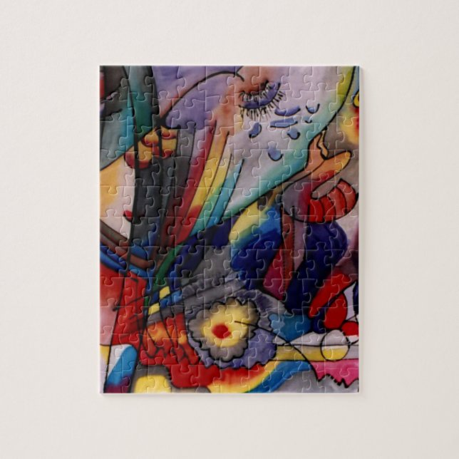 Puzzle Tableau Abstrait Kandinsky 1913 (Vertical)