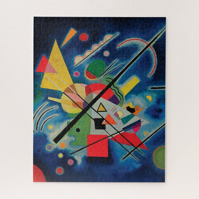 Puzzle Tableau bleu de Wassily Kandinsky (Vertical)