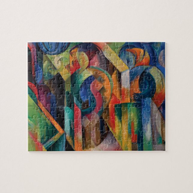 Puzzle Tableau De Franz Marc (Horizontal)