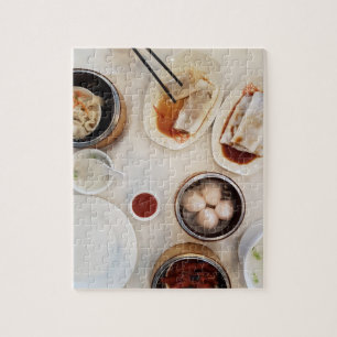 Puzzle Tableau de la somme des aliments jetables