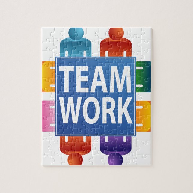 Puzzle Tableau de travail d'équipe (Vertical)