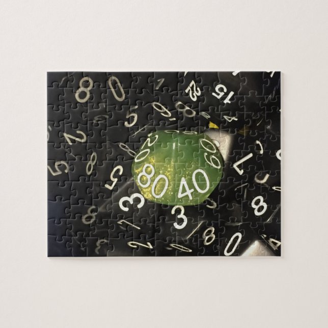 Puzzle Tablett RPG | Collection de dés du joueur de rôle  (Horizontal)