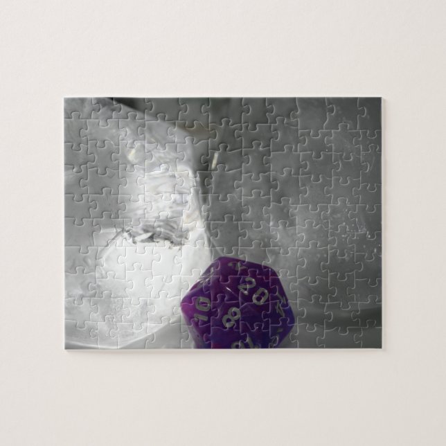 Puzzle Tablett RPG | Joueur de rôle d'Imaginaire D20 Ice  (Horizontal)