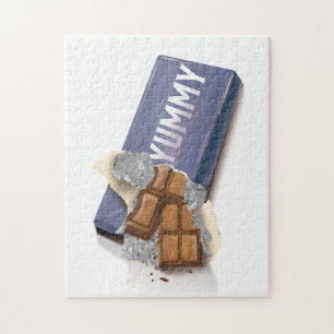 Puzzle Tablette de chocolat délicieux