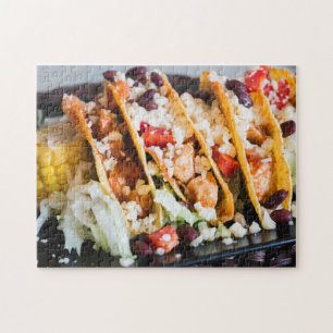 Puzzle Tacos de poulet savoureux