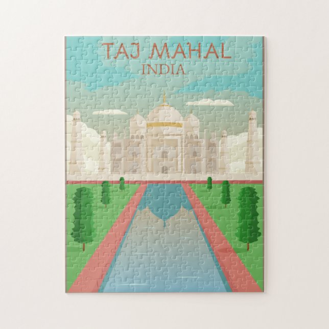 Puzzle Taj Mahal, Inde (Vertical)