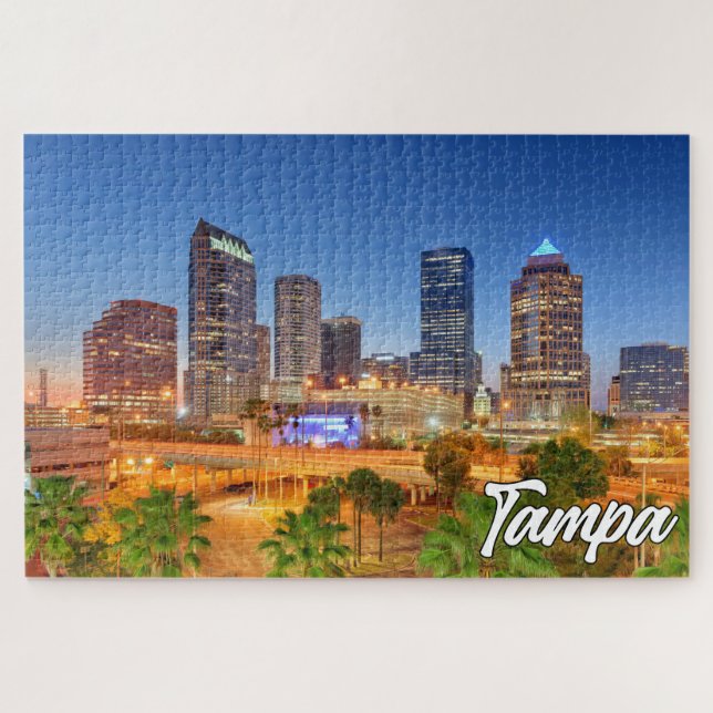 Puzzle Tampa, Floride, États-Unis (Horizontal)