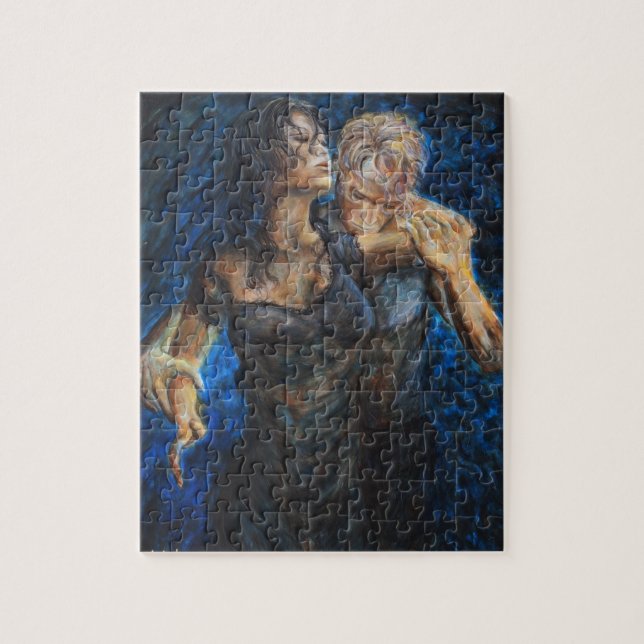 Puzzle - Tango Painting Nik Helbig (Vertical)