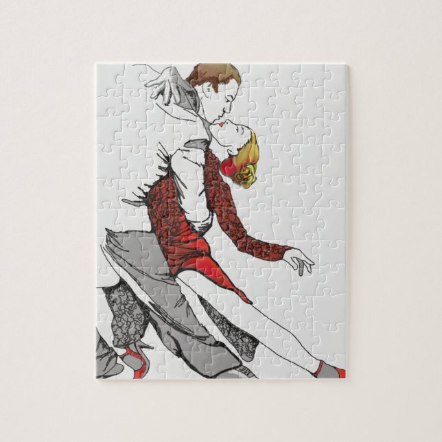 Puzzle Tango Romance (Vertical)