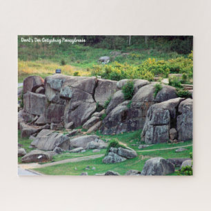 Puzzle Tanière du Diable Gettysburg Pennsylvanie