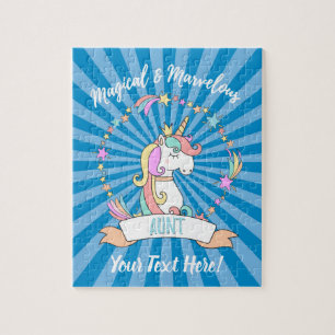 Puzzle Tante merveilleuse magique - Princesse Unicorn