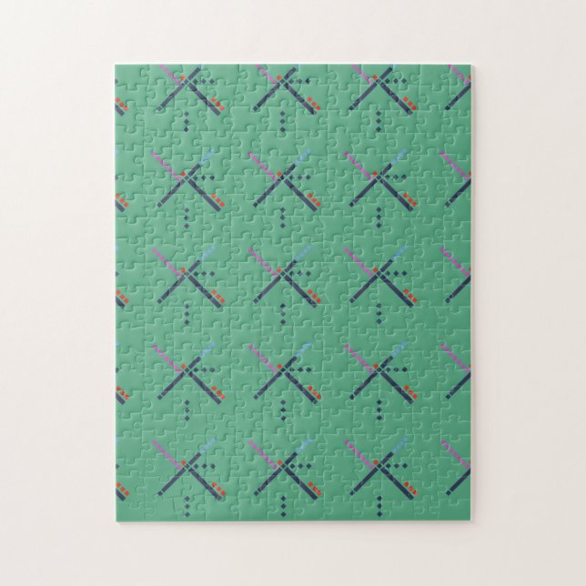 Puzzle Tapis d'aéroport de PDX (Vertical)