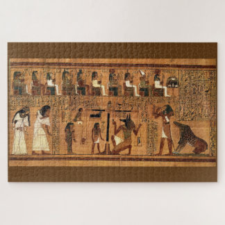 Puzzle Tapis de porte en art de papyrus égyptien Livre de