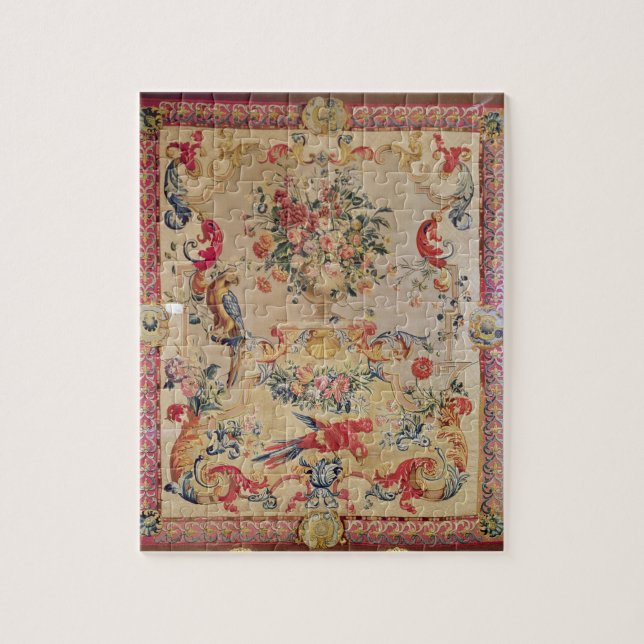 Puzzle Tapisserie dans le style rococo tôt avec le (Vertical)