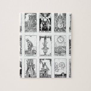 Puzzle tarot antique
