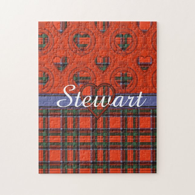 Puzzle Tartan d'écossais de plaid de clan de Stewart (Vertical)