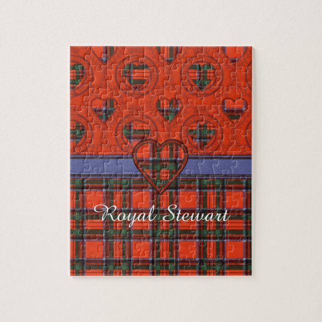 Puzzle Tartan royal d'écossais de plaid de clan de (Vertical)