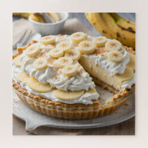 Puzzle Tarte à la crème de banane