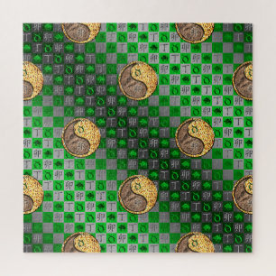 Puzzle Taureau & Lapin de Feu