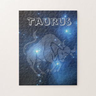 Puzzle Taureau transparent