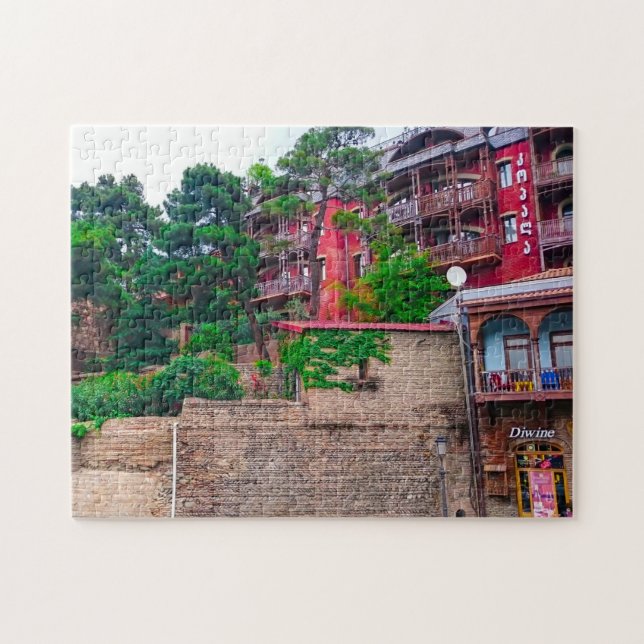 Puzzle Tbilisi Georgia City View Architecture du paysage (Horizontal)
