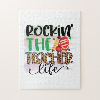 Puzzle Teacher Art Rocking La Vie De Teacher