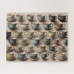 Puzzle Teacups vintage