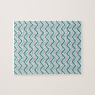 Puzzle Teal et les perles zigzaguent