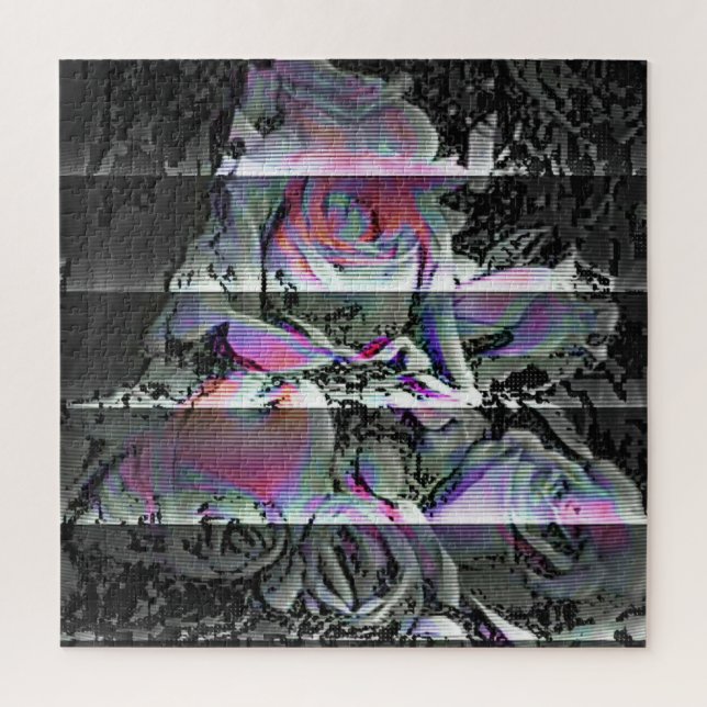 Puzzle Techno Bouquet Jigsaw (Vertical)