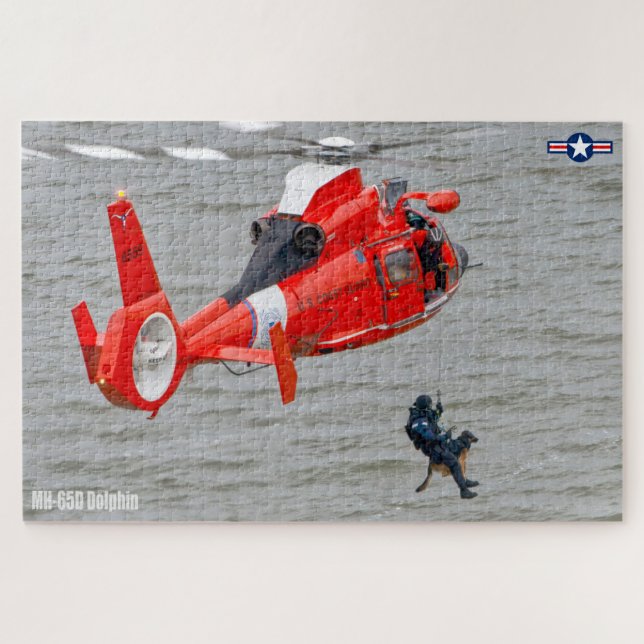 Puzzle TÉLÉPHIN MH-65D (20 x 30 POUCES) (Horizontal)