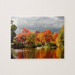 Puzzle Tempête d'automne à venir
