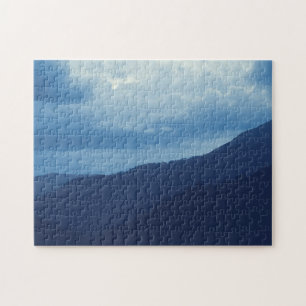 Puzzle Tempête de la montagne bleue - 11 x 14