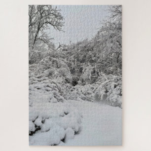 Puzzle Tempête hivernale