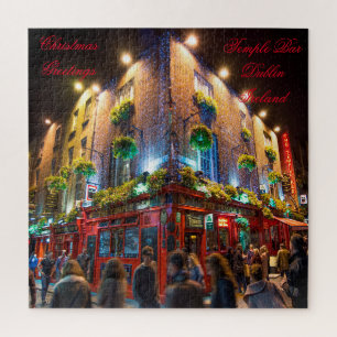 Puzzle Temple Bar Dublin Irlande.