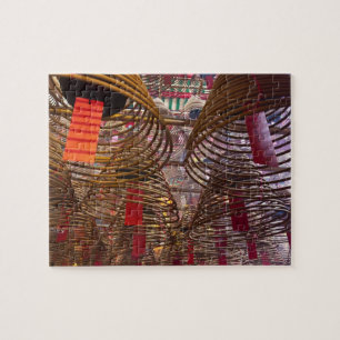 Puzzle Temple bouddhiste Man Mo de Hong Kong