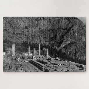 Puzzle Temple de Delphi Apollo en Grèce vintage