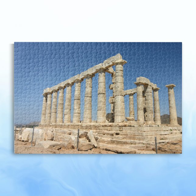 Puzzle Temple de Poséidon, Athènes Grèce (Créateur téléchargé)