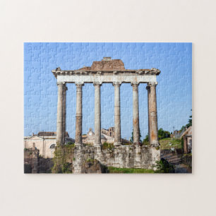 Puzzle Temple de Saturne dans le Forum Romain - Rome, Ita