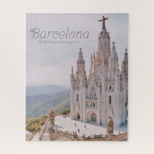 Puzzle Temple d'Espagne de Barcelone Expiatori del Sagrat