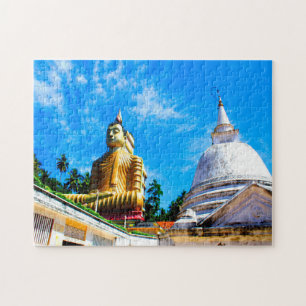 Puzzle Temple d'or Sri Lanka.