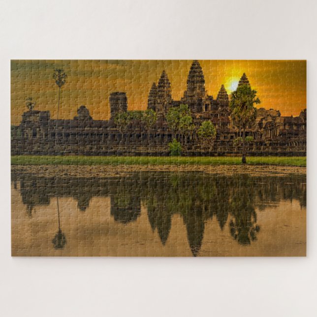 Puzzle Temple Khmer d'Angkor Vat Cambodge (Horizontal)