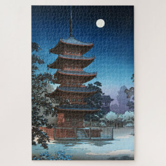 Puzzle Temple Kinryuzan à Asakusa par Tsuchiya Koitsu